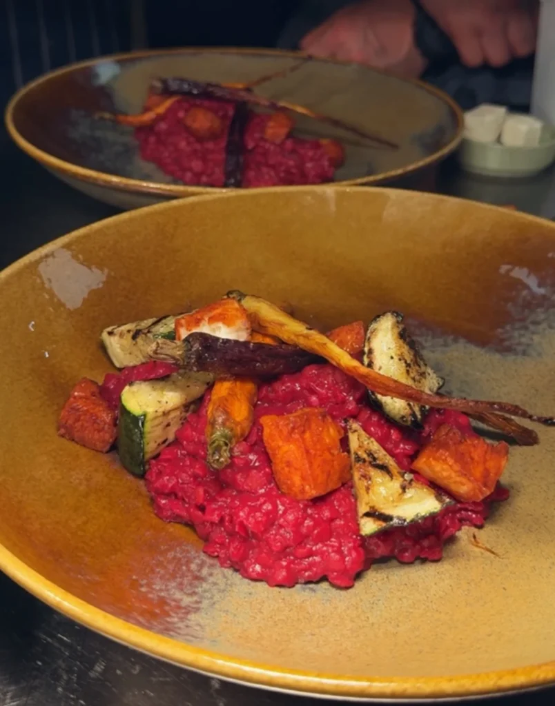 Ashford-AutumnMenu-3 Red Lentil & Beetroot risotto at The Ashford Arms